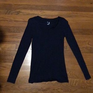 Navy Long Sleeve Shirt